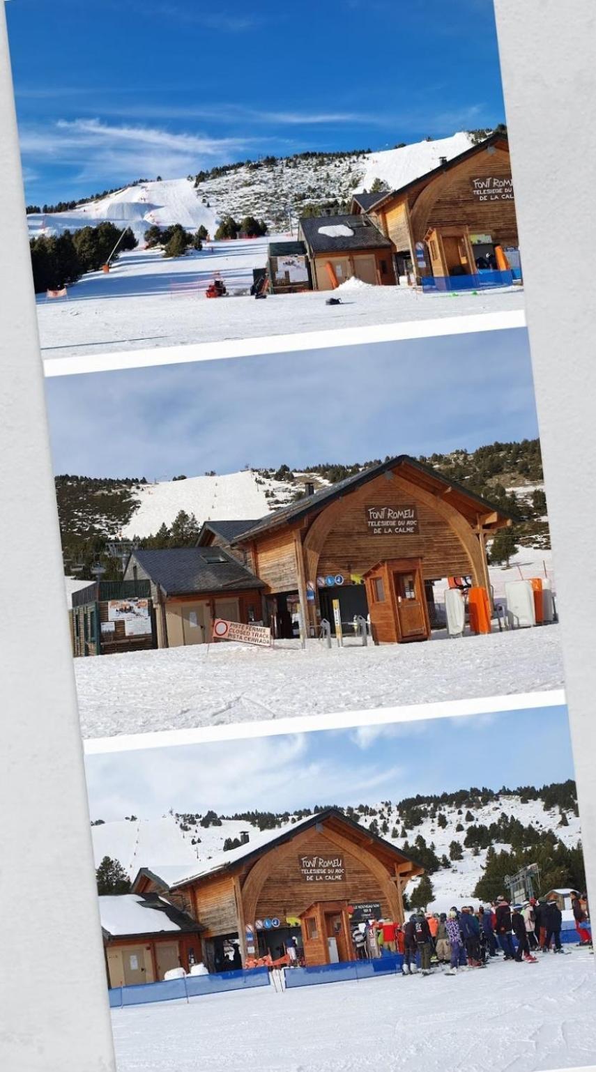 Apt Cosy, 4 Pers, Plein Centre Ville, Parking Offert Font Romeu Exterior foto